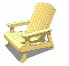 Wooden Lawn Chair Free Woodworking