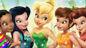 Just print them out for your next disney party! Disney Fairy Princess Tinkerbell Rosetta Iridessa Silvermist Fawn Coloring Book Pages Youtube