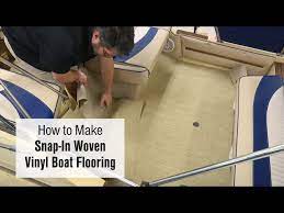 Woven Vinyl Boat Flooring