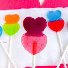 diy valentine heart lollipops thrifty