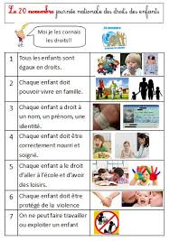 Charte Des Droits Des Enfants Le Blog De Monsieur Mathieu