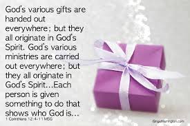 are you using your spiritual gifts
