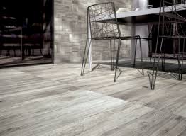 light grey wooden floor and wall tiles