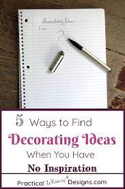 5 ways to find decorating ideas when