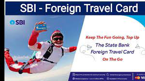 sbi foreign travel card forex card
