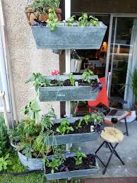 Vertical Planter With Small Footprint