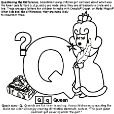 Activity > craft > canada paper quilt craft and learn about. Alphabet Q Coloring Page Crayola Com