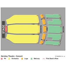 49 Detailed Hershey Theater Seating Chart