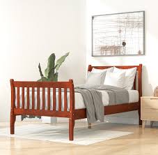 twin bed solid wood twin bed frame for