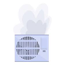 Repair Air Conditioner Icon Cartoon