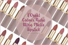 l oreal paris colour riche ultra matte