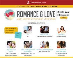 Find famous film titles, phrases and more! How To Say I Love You In German Romantic Word List