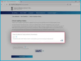 Business service in delhi, india. Aadhar Status Check Aadhaar Card Status Uidai Status Online