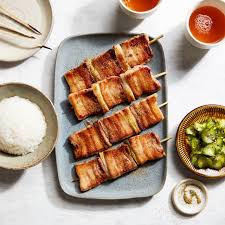 ton negima grilled pork belly and