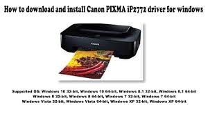 Weighing juts 3.4 kgs, the measurements are 445mm x 250mm x 130mm. How To Download And Install Canon Pixma Ip2772 Driver Windows 10 8 1 8 7 Vista Xp Youtube