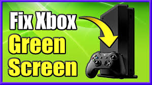 fix xbox one stuck on green screen