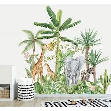 Animal Wall Decals Forest Tree Wall