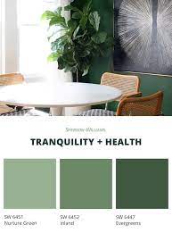 Tranquil Green Paint Colors Sherwin