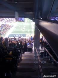 picture the worst seat at super bowl xlv