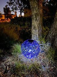 12 Xlarge Led Solar Orb Gaze Ball