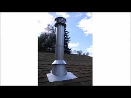 Chimney Pipe Installation For Wood