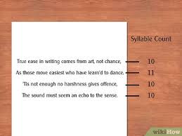 how to write a couplet 10 steps with