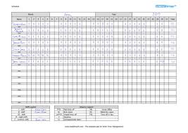 Kostenlose vorlagen für personalarbeitszeitpläne als xls (excel) und pdf. Arbeitszeitplan Vorlage Excel Und Pdf Herunterladen Tracktime24
