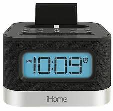 ihome ipl8bn stereo fm clock radio with