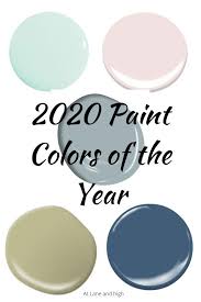 2020 paint colors of the year calming