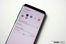 galaxy s8 tip how to change the color