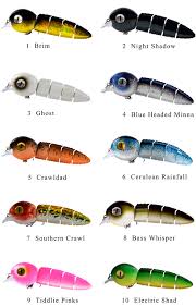 15cm 40g Multi Jointed Tadpole Fishing Lures Medium Diving Durable Fabric Floating Swimbait Owner Hook