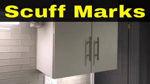 how to remove scuff marks from kitchen