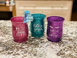 glitter makeup brush holders wicked