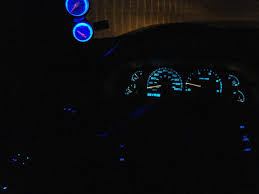 Pics Blue Led Interior And Dash Light Conversion Ford
