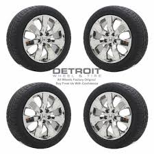 bright chrome wheels rims tires oem