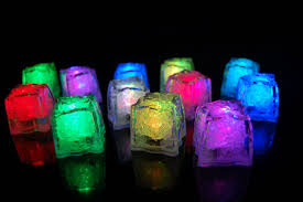 Revo Multi Color 8 Mode Light Up Ice Cube Best Cube In The Market 12 Pack Texas Wine Lover