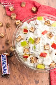 snickers salad easy to make only 3