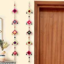 multicolor fabric handmade wall hanging