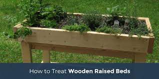 Treat Wooden Raised Beds With Owatrol
