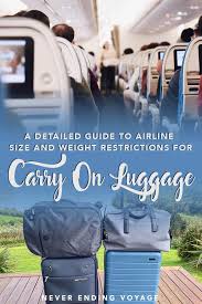 airline carry on luge size and