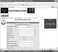 Personal Data Entry Form Download Scientific Diagram