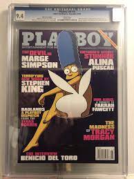PLAYBOY V56 ISSUE 10 LIMITED EDITION MARGE SIMPSON COVER CGC GRADED 9.4 NM  | eBay