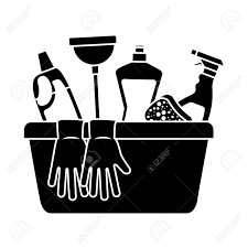 Multiple sizes and related images are all free on cleaning supplies clip art. Container With Cleaning Supplies Gloves Plunger Sponge Spray Royalty Free Cliparts Vectors And Stock Illustration Image 95740497