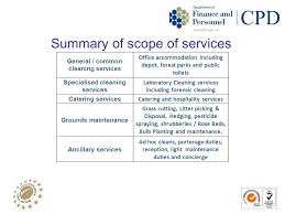 Cleaning Catering And Ancillary Services 11 February 2015