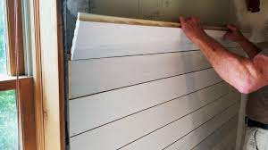 how to install shiplap step by step