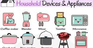 Examples Of Home Appliances And Their Uses gambar png