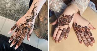 latest arabic henna designs for wedding