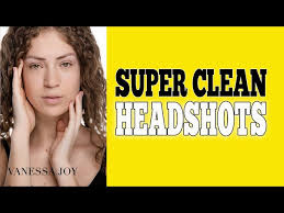 no makeup headshots using light for a