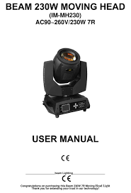 imrelax im mh230 user manual pdf