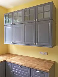 painted vs stained cabinets